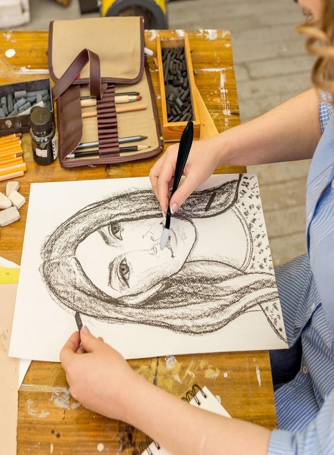 53 Arts أداة ممحاة دقيقة من 53 Arts، قطعة واحدة مع 20 عبوة إعادة تعبئة - قلم ممحاة مطاطي ذو رأس دقيق للرسم والتظليل وتصحيح التفاصيل - Image 4